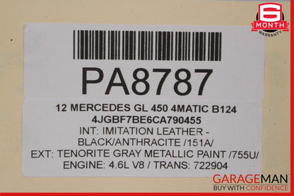 06-11 Mercedes GL550 ML550 GL450 Front Bumper Reinforcement Impact Bar Assembly
