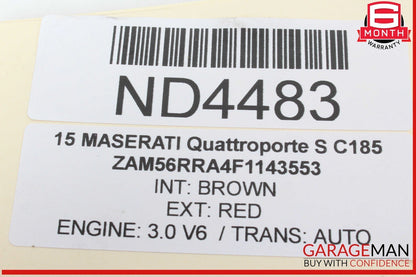 14-17 Maserati Quattroporte S Rear Right or Left Lower Suspension Control Arm