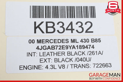 98-05 Mercedes W163 ML430 ML320 Seat Control Module Front Left Or Right OEM