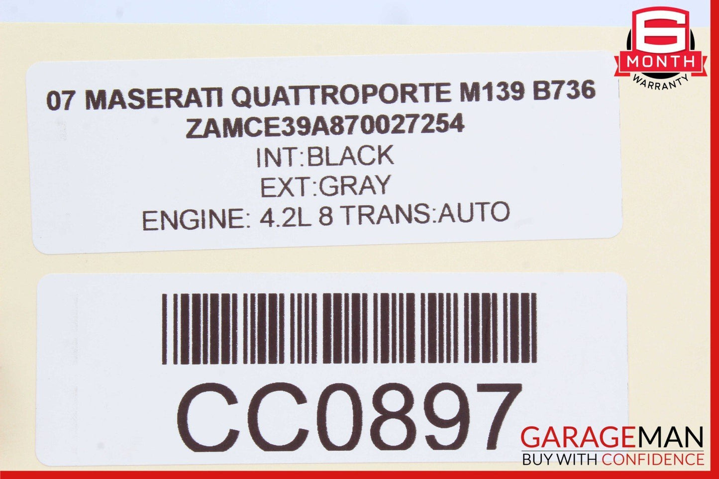 04-11 Maserati Quattroporte M139 GranTurismo M145 Power Steering Pump OEM