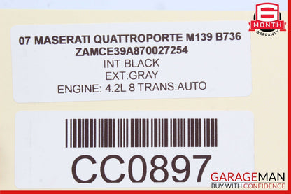04-11 Maserati Quattroporte M139 GranTurismo M145 Power Steering Pump OEM