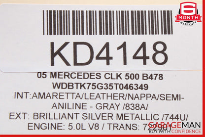 06-14 Mercedes W219 CLK500 SL550 Voice Communication Control Module Unit OEM