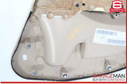 12-15 BMW X1 Rear Left Driver Side Interior Door Trim Panel OEM