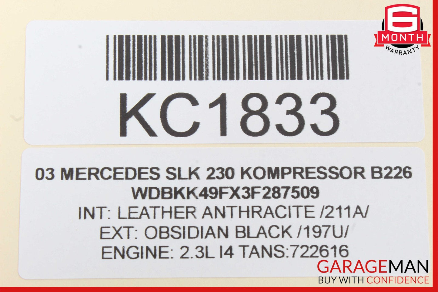 Mercedes R170 SLK230 SLK320 Rear Left & Right Side Door Sound Speaker Set OEM