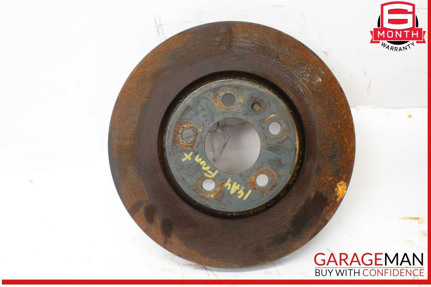 09-16 Audi A4 Front Left and Front Right Side Brake Disc Rotor Set OEM