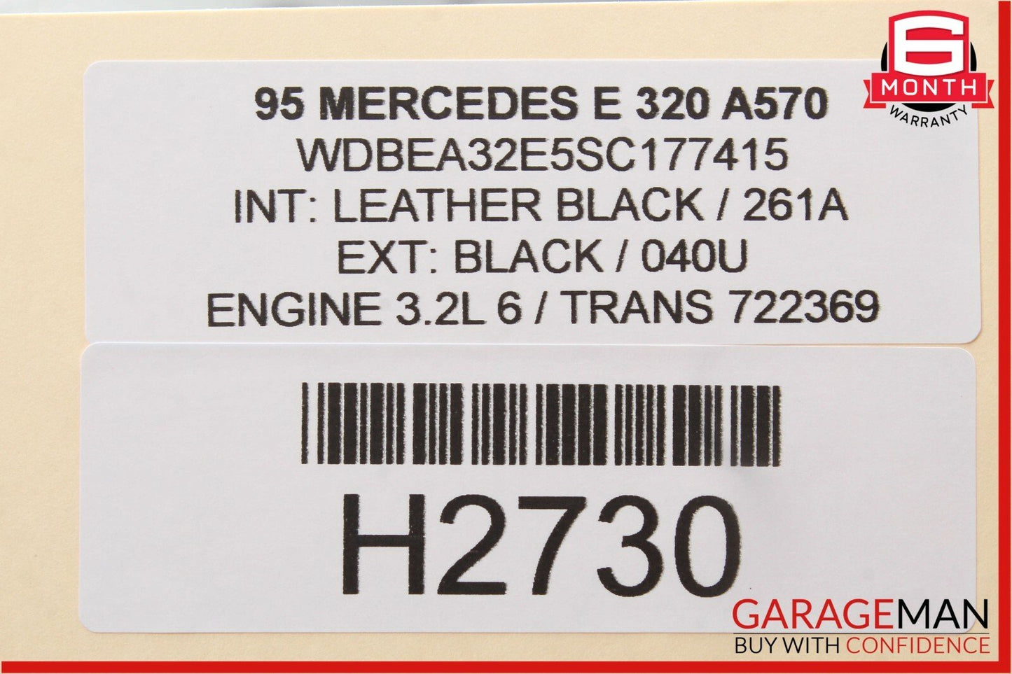 01-07 Mercedes W203 C230 C32 AMG Front Left Side RWD Lower Control Arm OEM