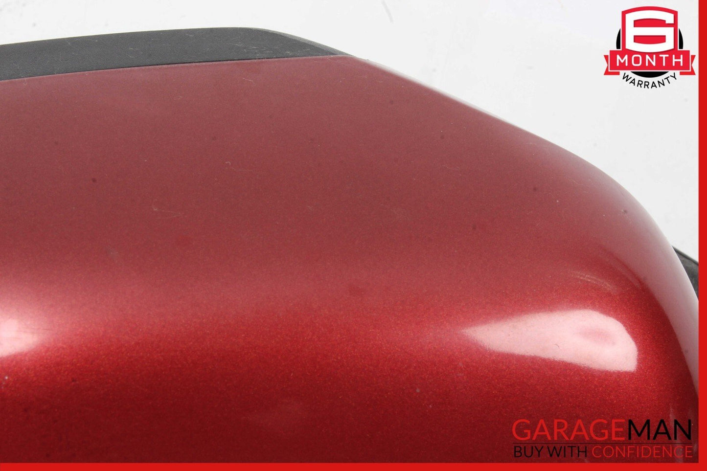 11-12 Nissan Leaf Front Right Passenger Side Door Rear View Mirror Red OEM