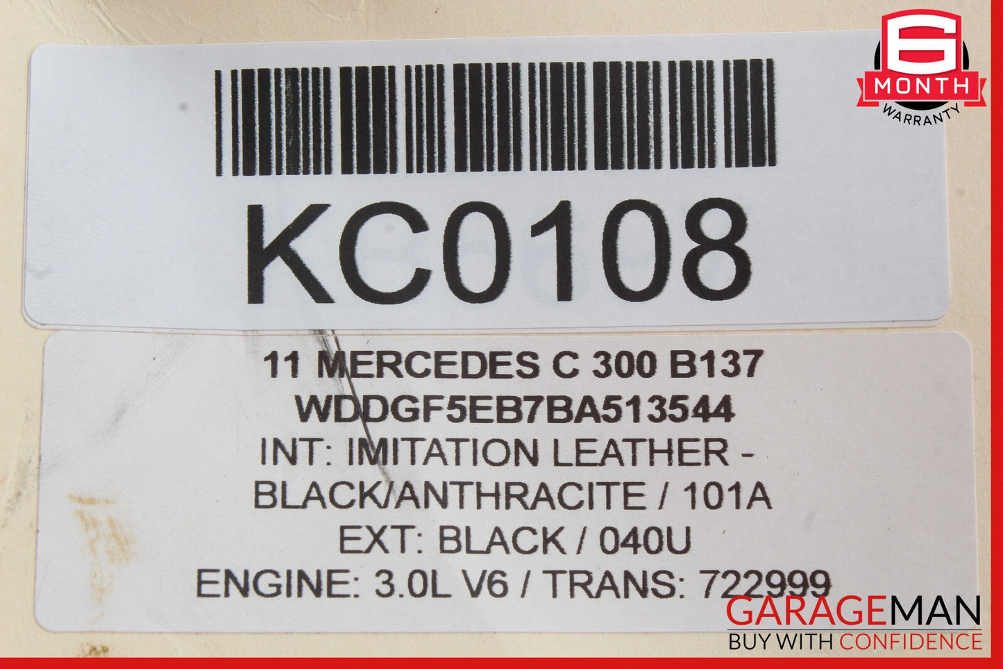 08-15 Mercedes W204 C300 C63 AMG Floor Gear Selector Shifter 2042677524 OEM