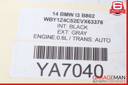 14-21 BMW i3 I01 Hybrid Front Bumper Left Impact Bracket D5222076000 OEM