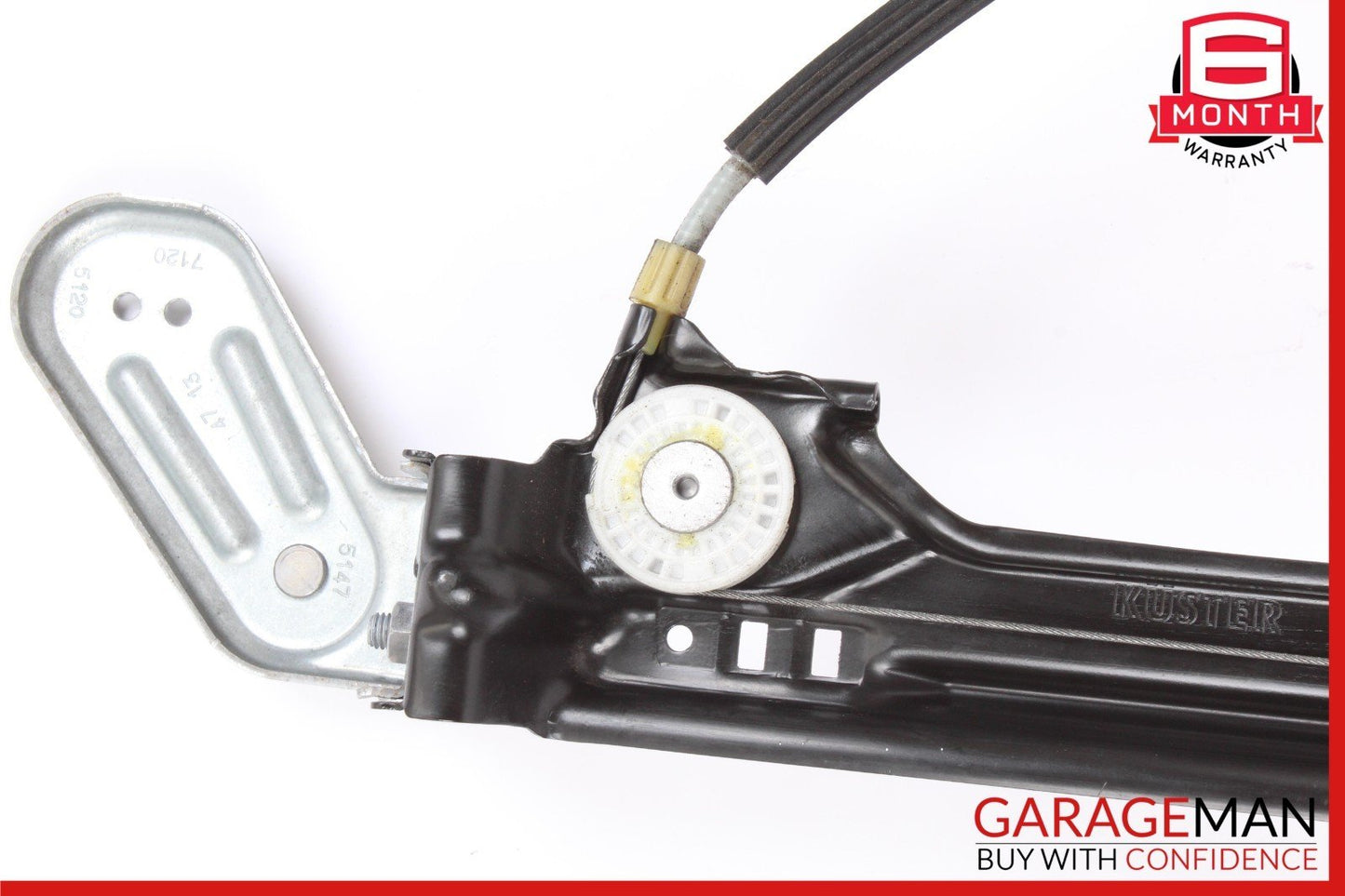 14-22 Maserati Quattroporte Rear Left Side Window Regulator Motor w/ Motor OEM