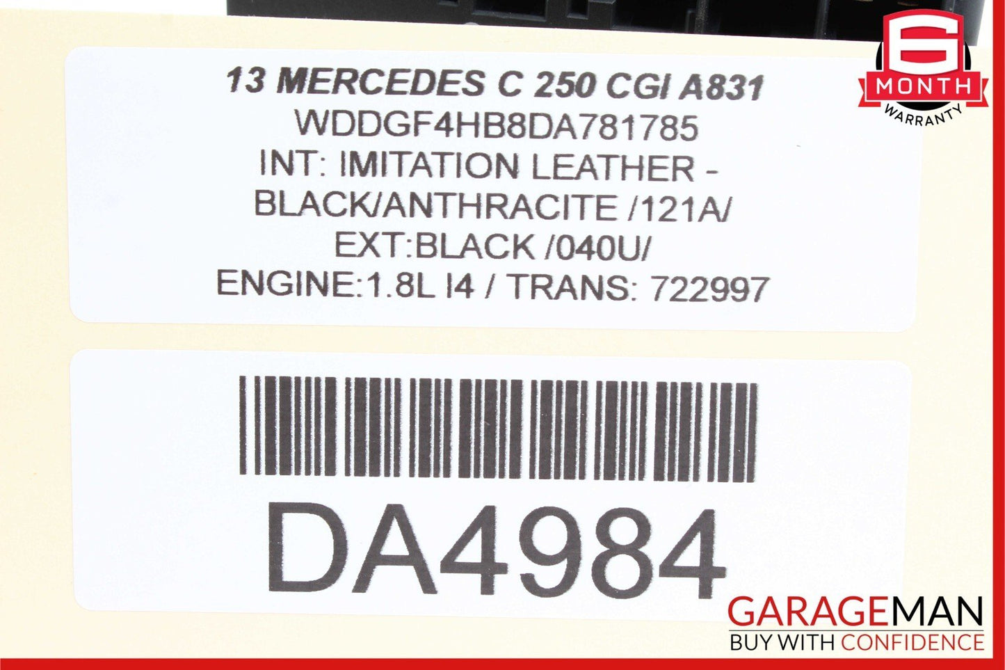 08-14 Mercedes W204 C250 C350 Front Right Side Door Control Module 2129004214