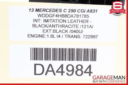 08-14 Mercedes W204 C250 C350 Front Right Side Door Control Module 2129004214