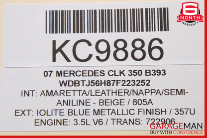 08-14 Mercedes W204 C300 C250 Front Left Side Curved Wishbone Control Arm OEM