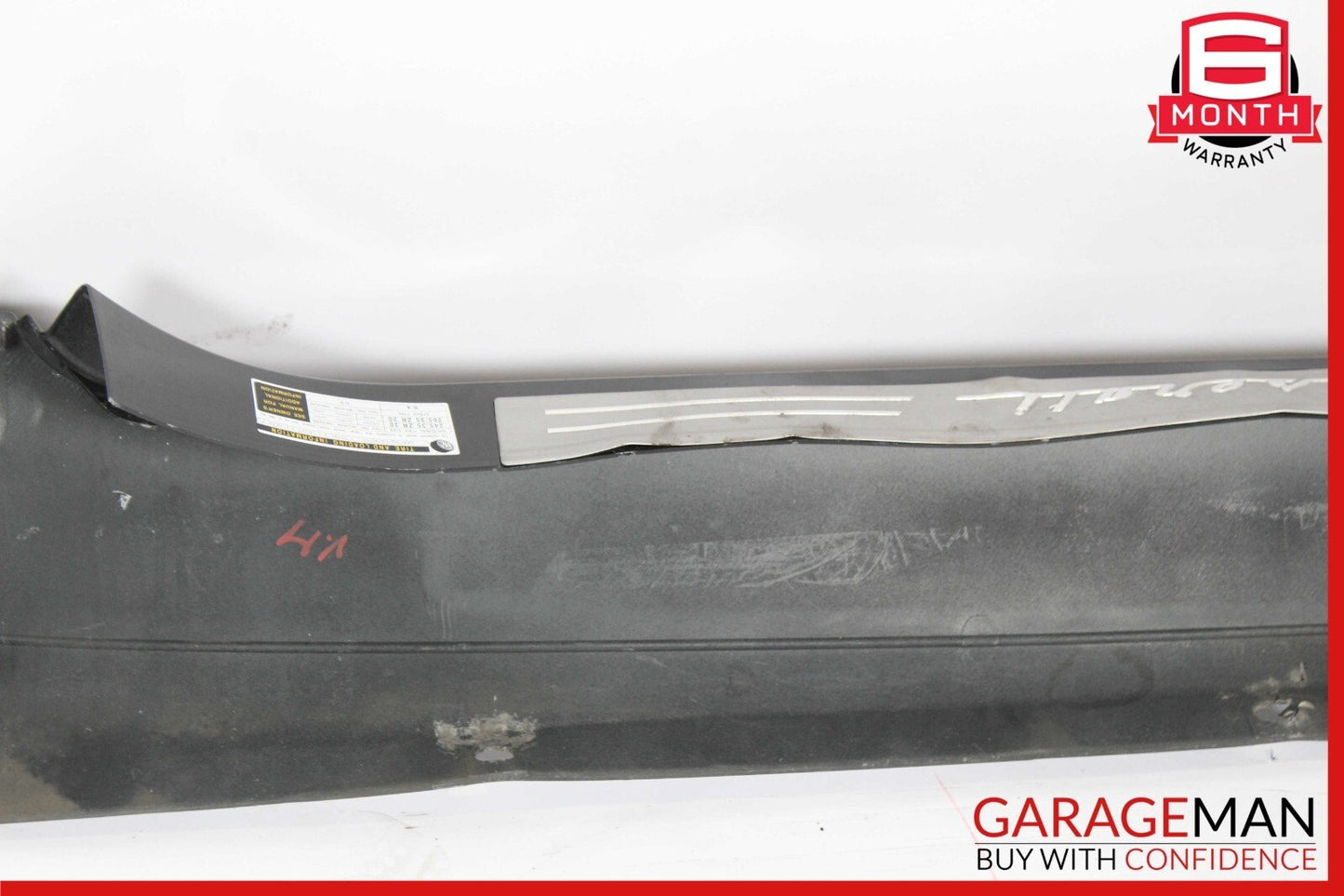 10-17 Maserati GranTurismo M145 Coupe Left Driver Side Rocker Panel Skirt OEM