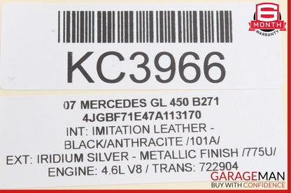 06-13 Mercedes GL550 GL450 ML500 R350 Rear Glass Windshield Wiper Motor Unit