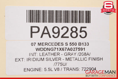 07-09 Mercedes W216 S550 CL550 AC A/C Air Cooling Conditioning Condenser