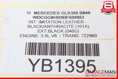 Mercedes X204 GLK350 Front Left Side Engine Timing Chain Cover Plate OEM