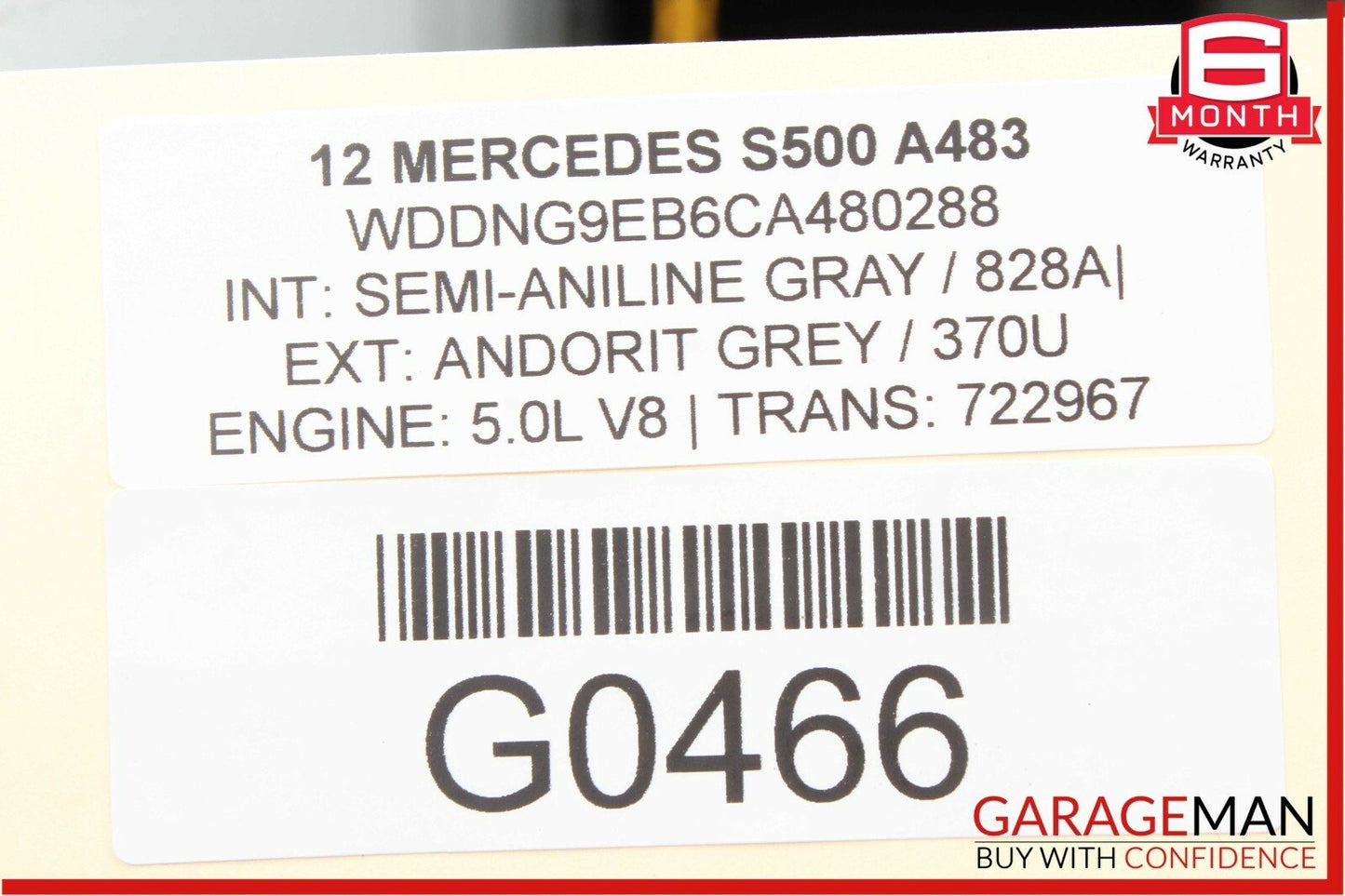 10-13 Mercedes W221 S400 S550 S63 Front Right Passenger Door Control Module OEM