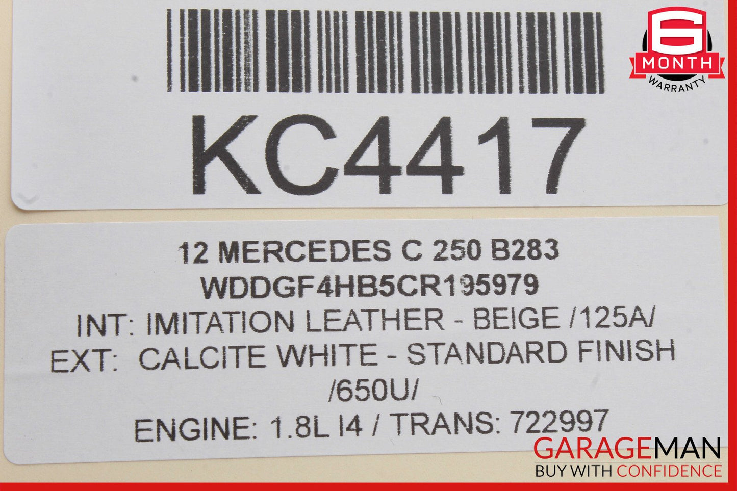08-20 Mercedes W204 C250 E400 Front Right Side Door Lock Latch Actuator OEM