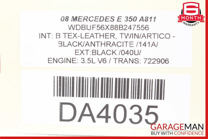 03-09 Mercedes W211 E350 Rear Left Side Door Lock Latch Actuator Keyless Go OEM