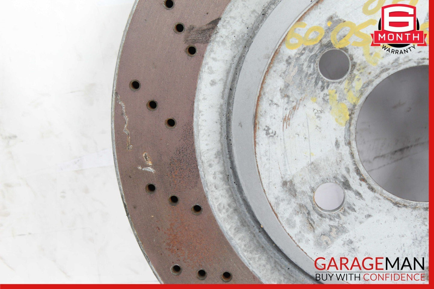 07-12 Mercedes R230 SL550 Rear Right & Left Side Brake Rotors Disc Set of 2 Pc
