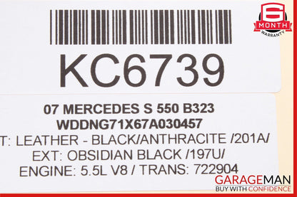 07-13 Mercedes W221 S550 S400 S350 Front Left Side Door Control Module Unit OEM