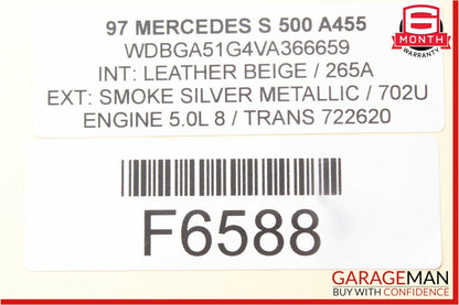 94-99 Mercedes W140 S500 AC A/C Heater Temp Climate Control Switch Module OEM