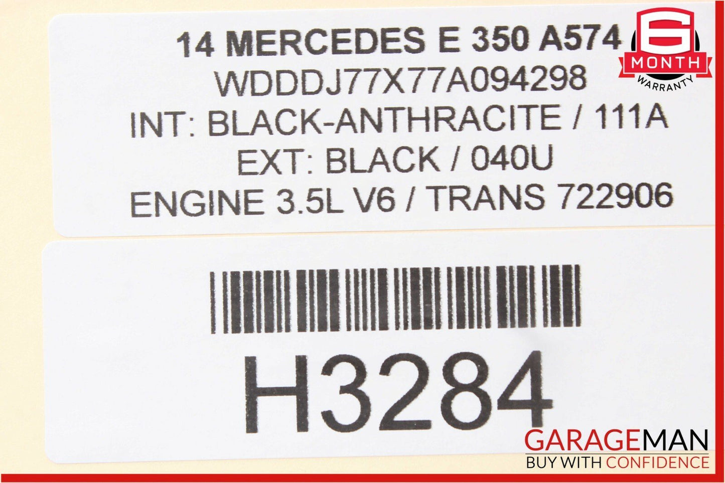 14-16 Mercedes W212 E350 CLS350 Rear Right Door Control Module 2189008600 OEM