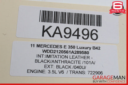 08-16 Mercedes E350 GLK350 E400 C300 Rear Right Door Window Regulator Motor Unit