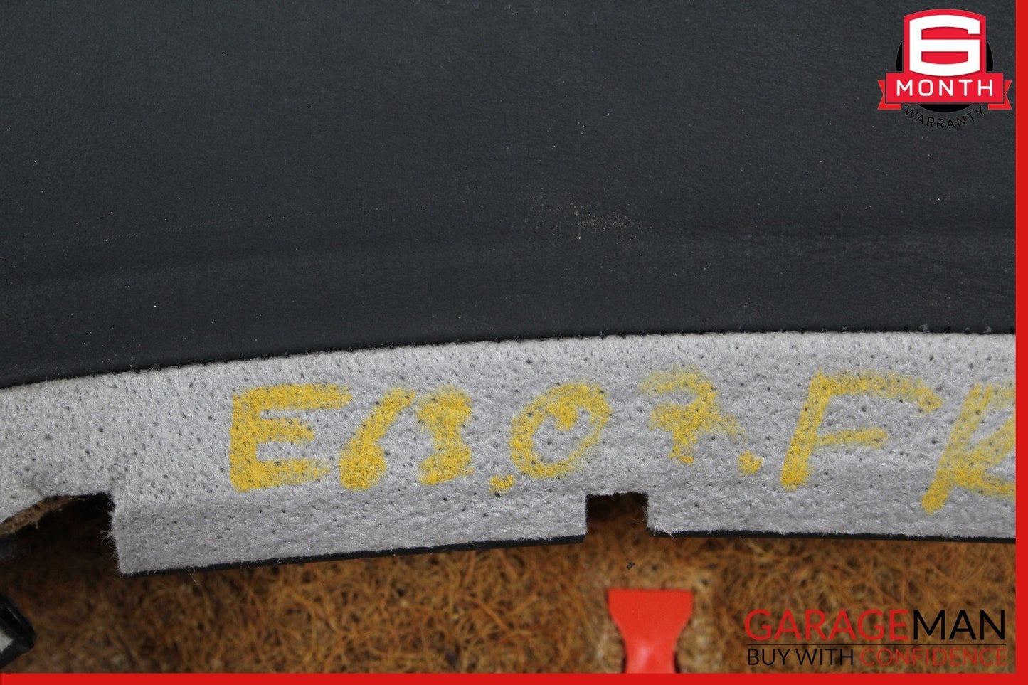07-09 Mercedes W211 E63 AMG Front Right or Left Top Upper Seat Cushion Cover OEM