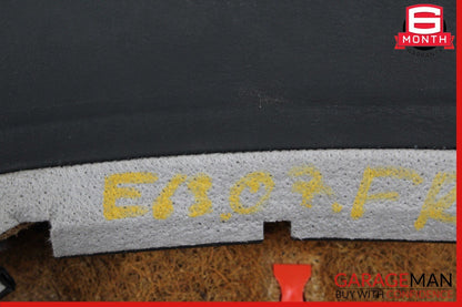 07-09 Mercedes W211 E63 AMG Front Right or Left Top Upper Seat Cushion Cover OEM