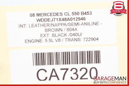 07-14 Mercedes W221 S550 CL550 S600 Front Right Side Lower Control Arm RWD