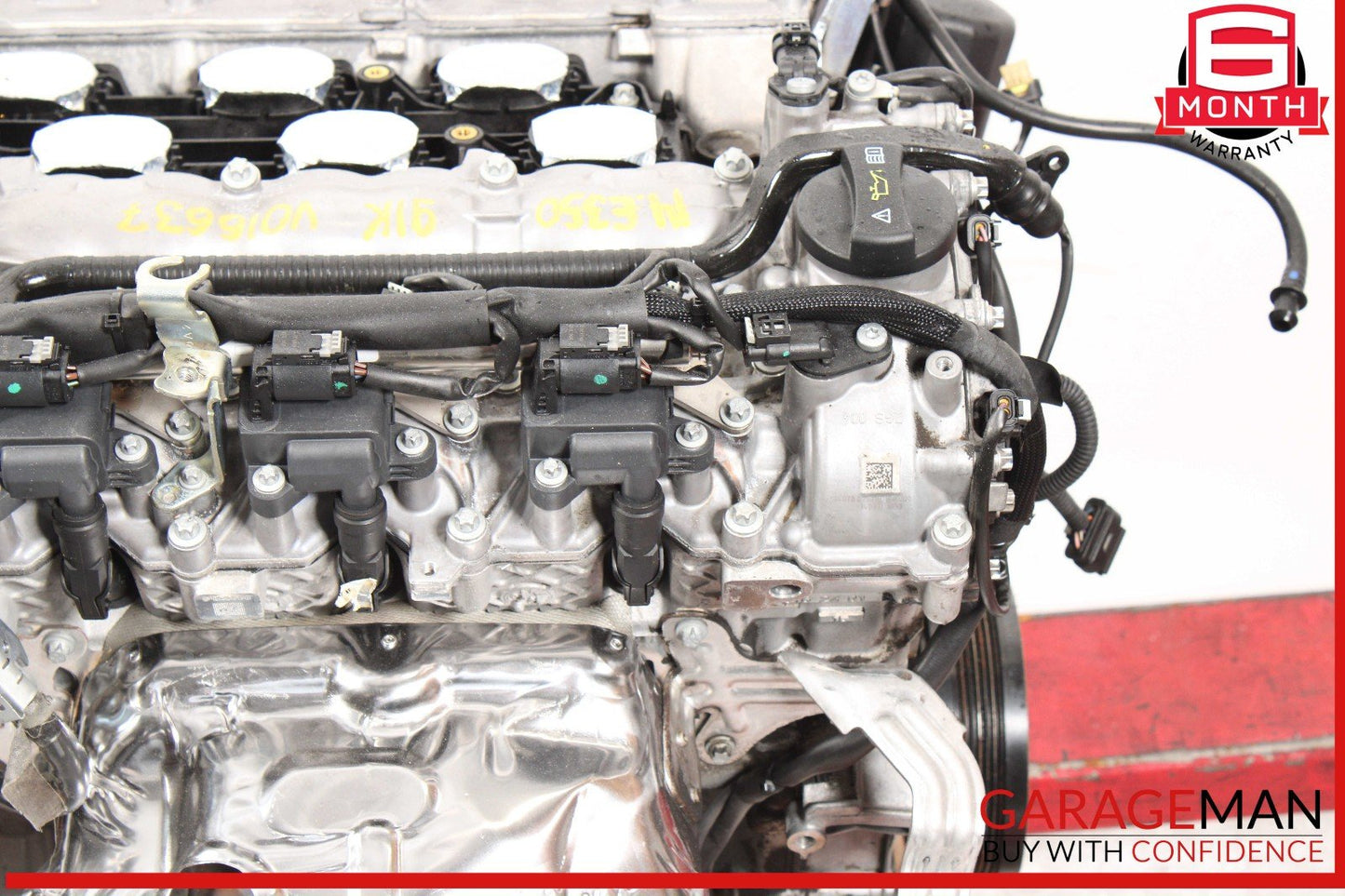 12-16 Mercedes W212 E350 C350 3.5L V6 RWD Engine Motor Block Assembly OEM 91k