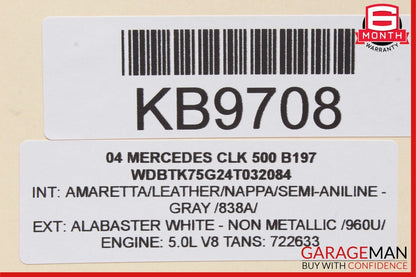 03-06 Mercedes W220 S55 AMG S500 Seat Control Module Front Left 2208203185