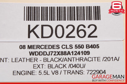 06-11 Mercedes W219 CLS550 CLS500 Left & Right Door Sound Audio Speaker Speakers