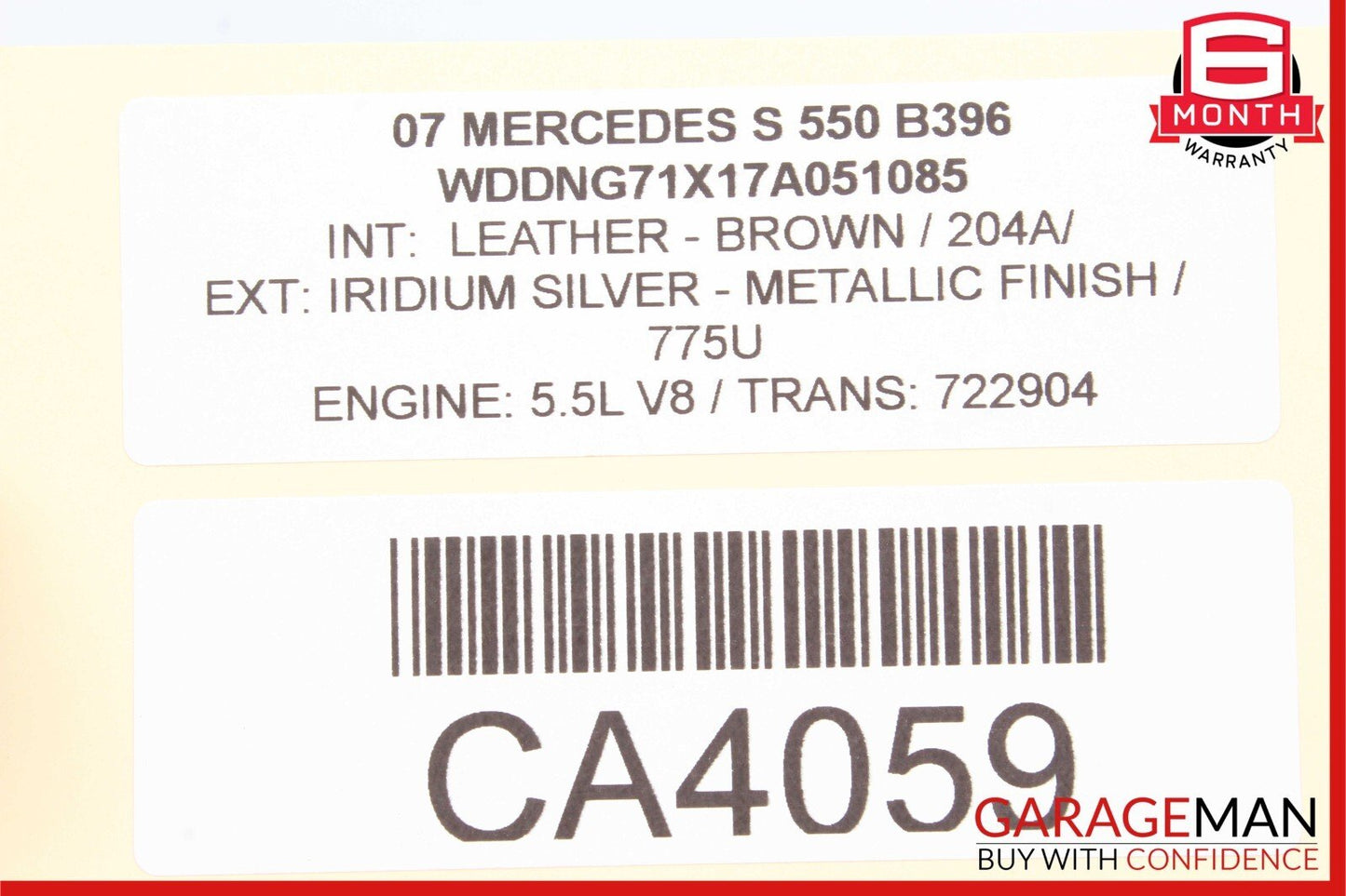 07-14 Mercedes W221 S550 CL550 A/C AC Heater Climate Control Switch OEM