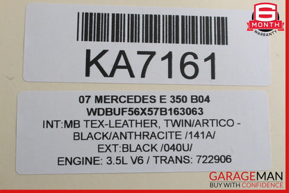 Mercedes SL550 CLK500 E350 R350 GL450 Sirius Satellite Radio Receiver Module OEM