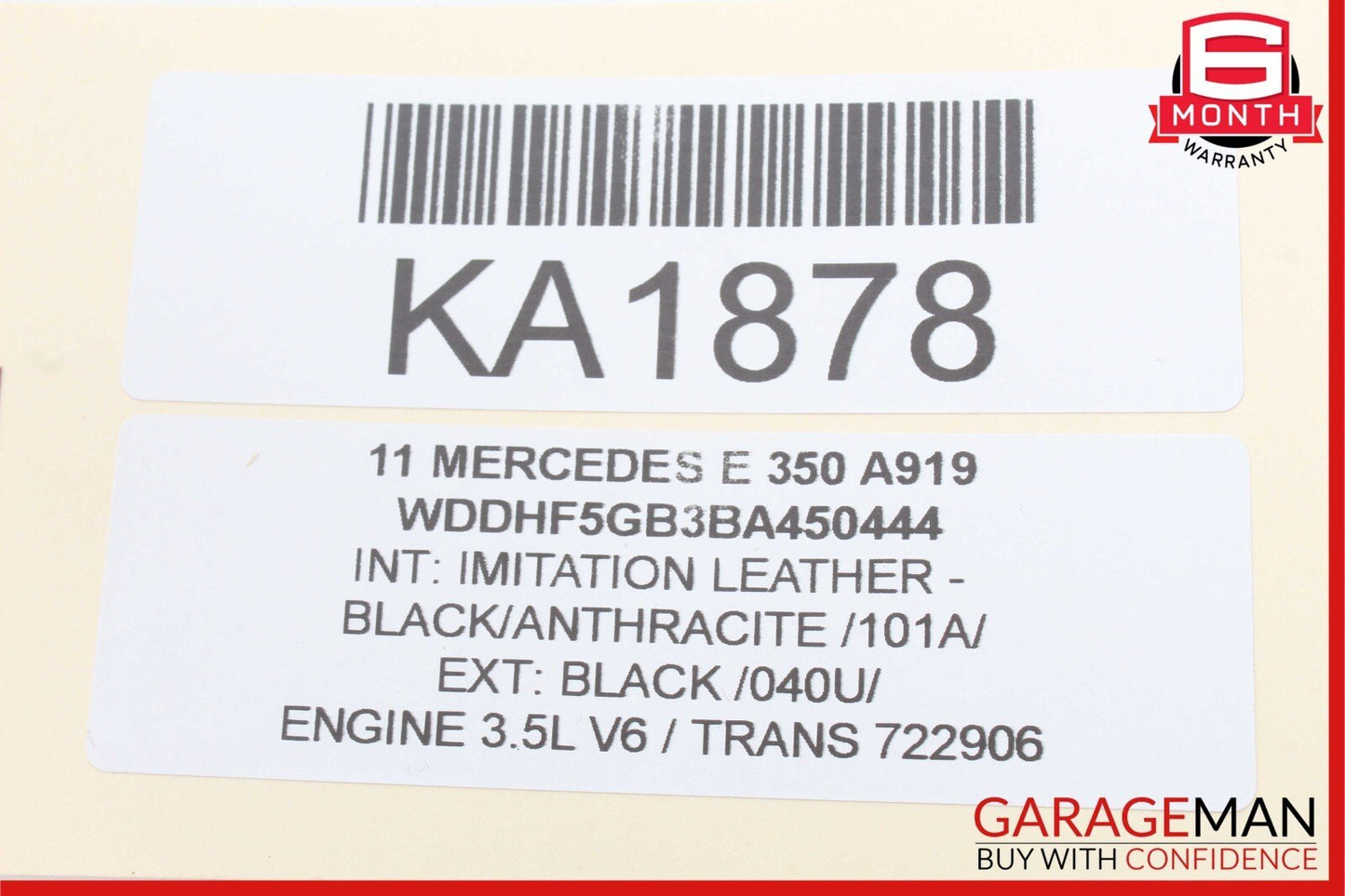 10-13 Mercedes W212 E350 E550 Front Right Seat Belt Seatbelt Retractor Black OEM