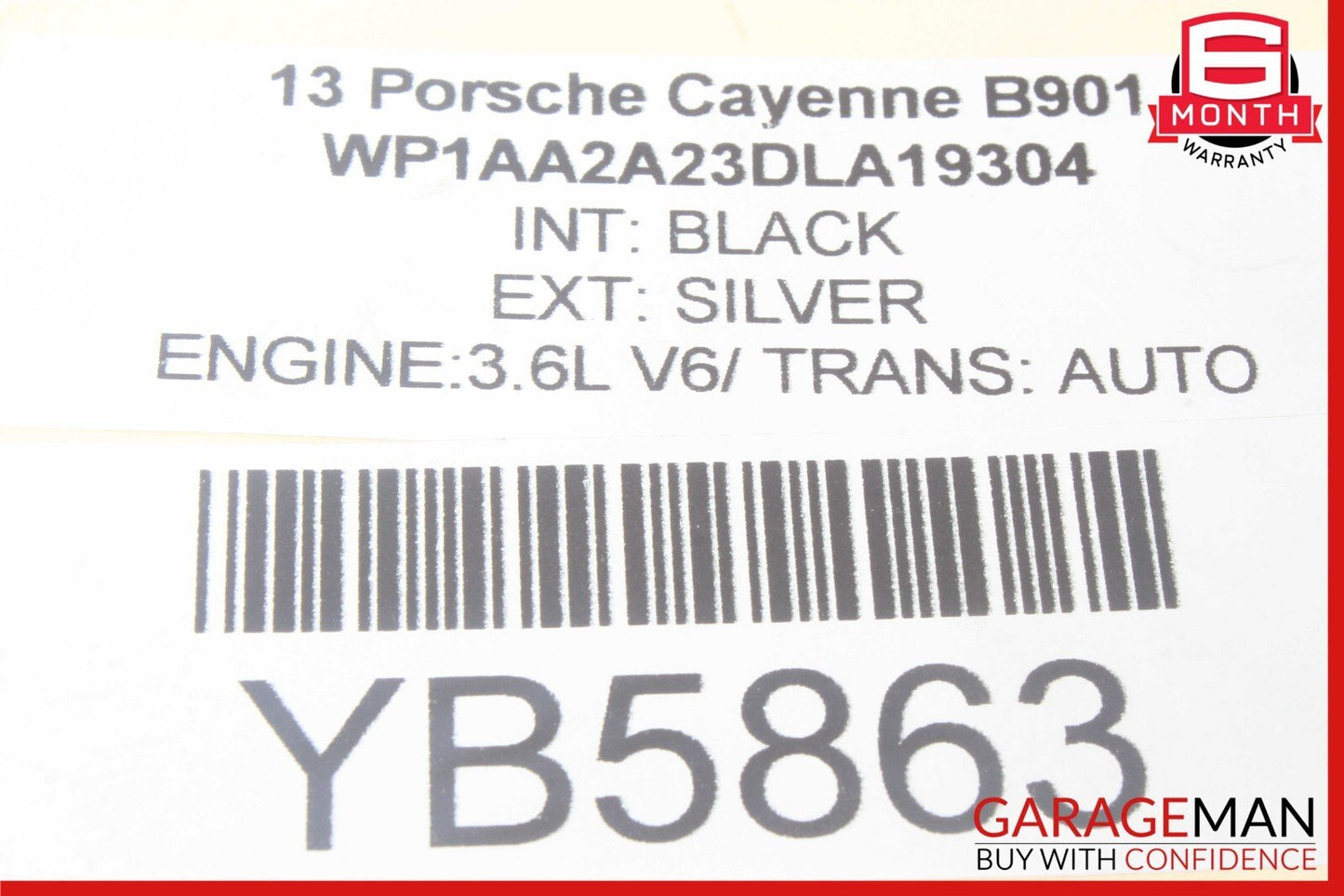 11-18 Porsche Cayenne 958 S Rear Left Driver Side Wheel Spindle Knuckle Hub OEM
