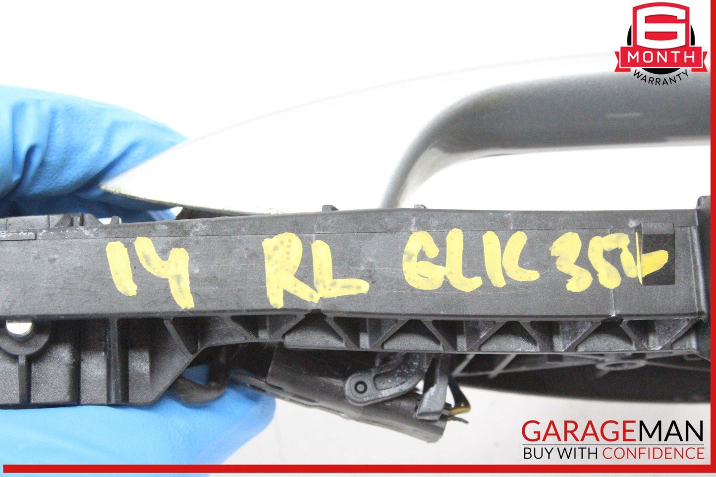 10-15 Mercedes X204 GLK350 4MATIC Rear Left Driver Side Exterior Door Handle OEM