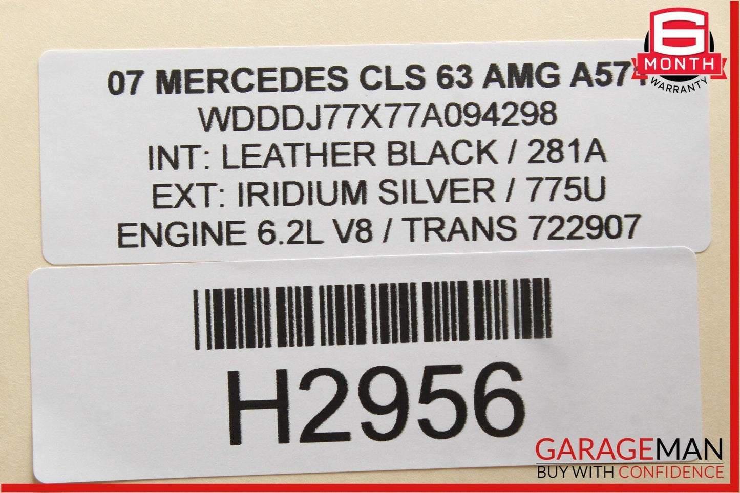 06-11 Mercedes W219 CLS500 CLS63 AMG Rear Right Door Computer Controller Module