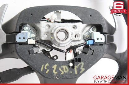 06-13 Lexus IS250 Leather Wrapped Steering Wheel  w/ Accessory Controls OEM
