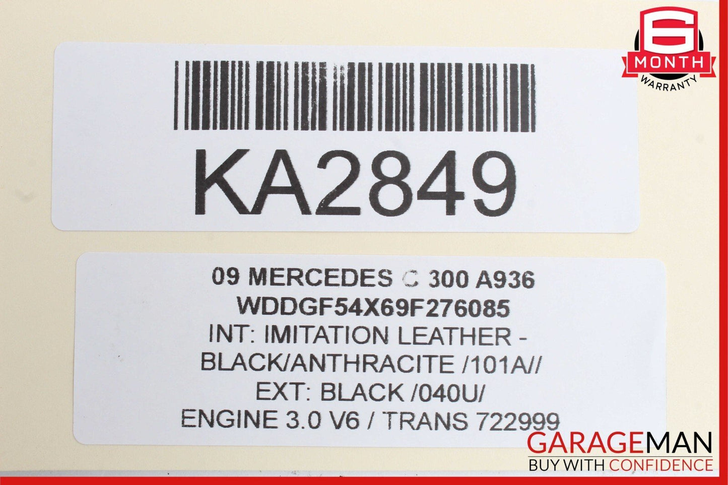 08-14 Mercedes W204 C250 C300 Front Left Side Suspension Lower Control Arm OEM