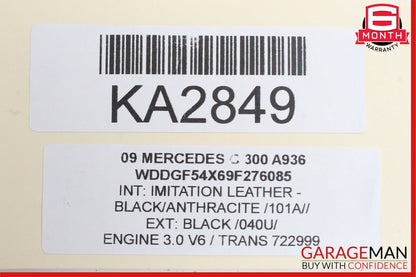 08-14 Mercedes W204 C250 C300 Front Left Side Suspension Lower Control Arm OEM