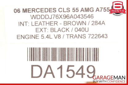 06-11 Mercedes W219 CLS500 CLS550 Rear Left Door Control Module 2198200226 OEM