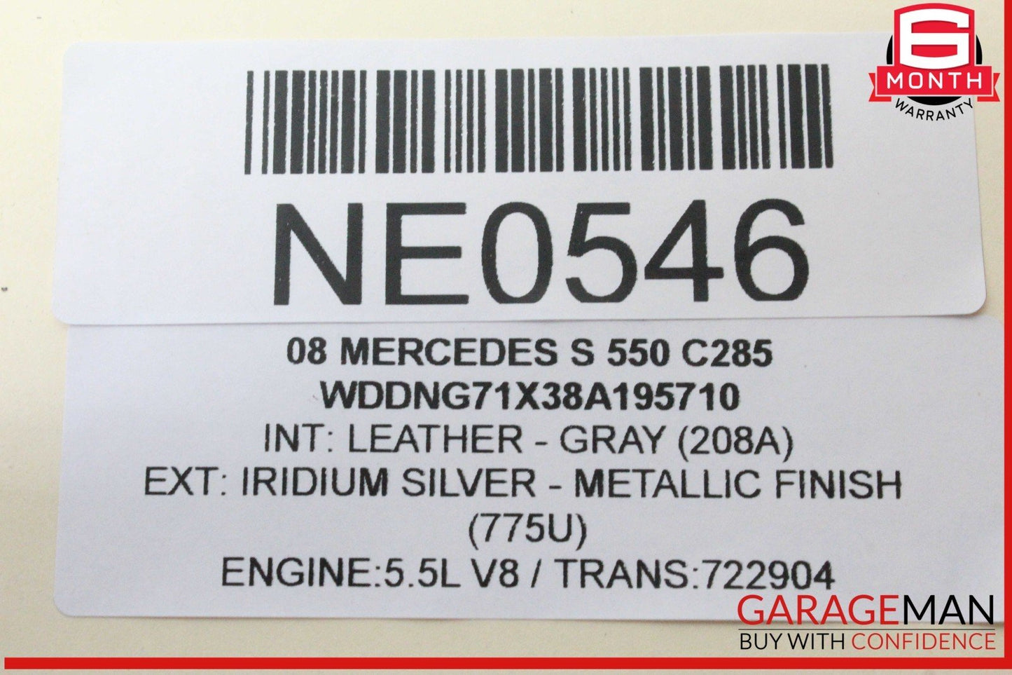 07-13 Mercedes W221 S550 S400 Rear Right or Left Side Door Control Module OEM