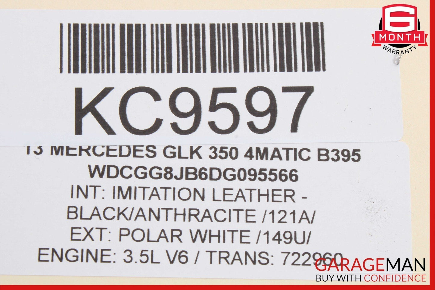 08-16 Mercedes GLK350 E350 C300 C350 Rear Left Side Door Lock Latch Actuator