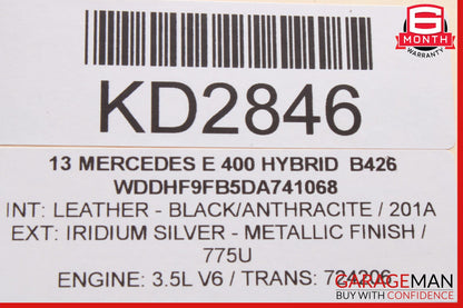 13-15 Mercedes W212 E400 Hybrid Electric AC A/C Air Compressor 0042301911 OEM