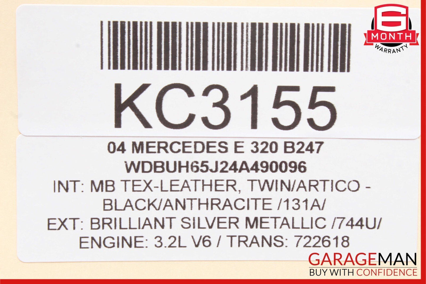 03-09 Mercedes W211 E320 E550 Front Right Passenger Door Control Module OEM