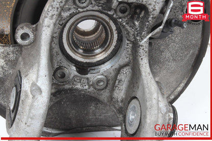 09-18 Audi SQ5 A6 A7 Rear Right Wheel Spindle Knuckle Hub Bearing Brake Rotor